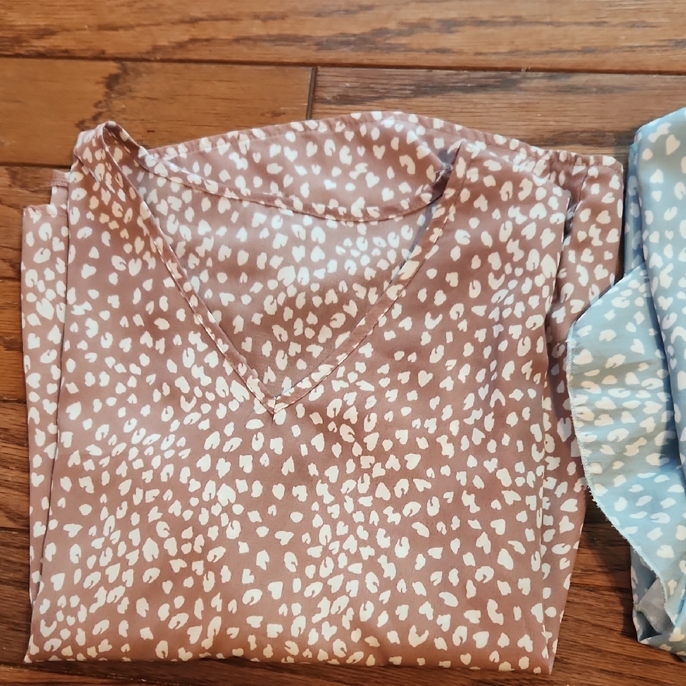 Set of Two Polka Dot Blouses - Picture 3 of 5